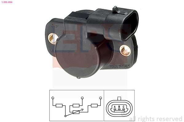 EPS Throttle position sensor Article number: 1.995.094 cheaply