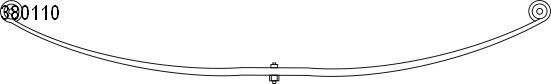 CS Germany Leaf springs Article number: 10.380.110.00 cheaply