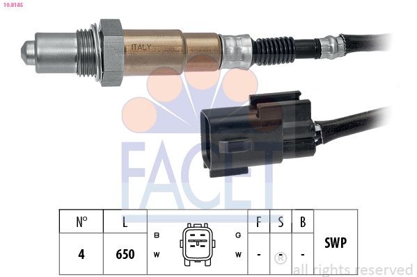 FACET Lambda sensor Article number: 10.8185 cheaply