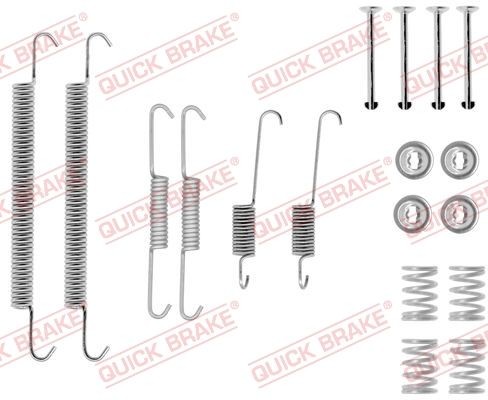 KAWE 105-0757 Accessory Kit, brake shoes SCÉNIC 1.9 dTi 80 PS Diesel 2003