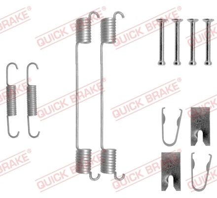 KAWE 105-0883 Lisakomplekt, Piduriklotsid SCALA 1.5 TSI 150 HP Bensiin