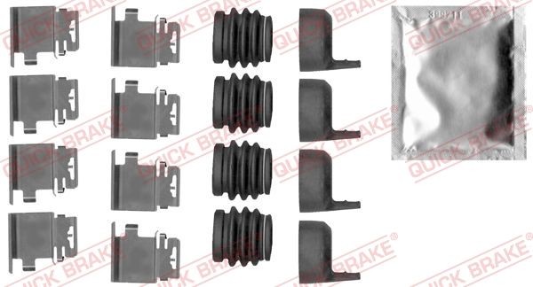 KAWE 109-1890 Lisakomplekt, ketaspiduriklotsid MASTER 2.3 dCi 145 FWD (FV0E, FV0F, FV0H, FV02, FV0M, FV0S,... 146 HP Diisel