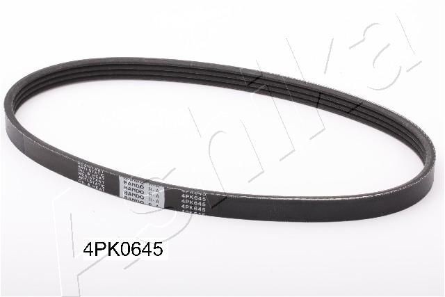ASHIKA Serpentine belt Article number: 112-4PK645 cheaply
