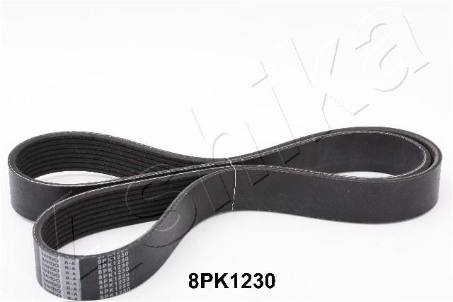 ASHIKA Serpentine belt Article number: 112-8PK1230 cheaply
