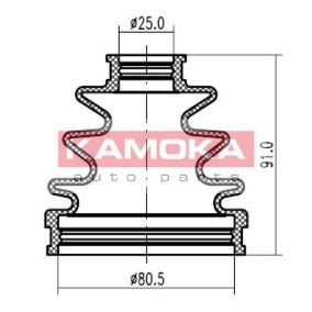 KAMOKA CV boot Article number: 1146100 cheaply