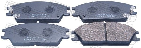 FEBEST Brake pad set Article number: 1201-ACCF cheaply