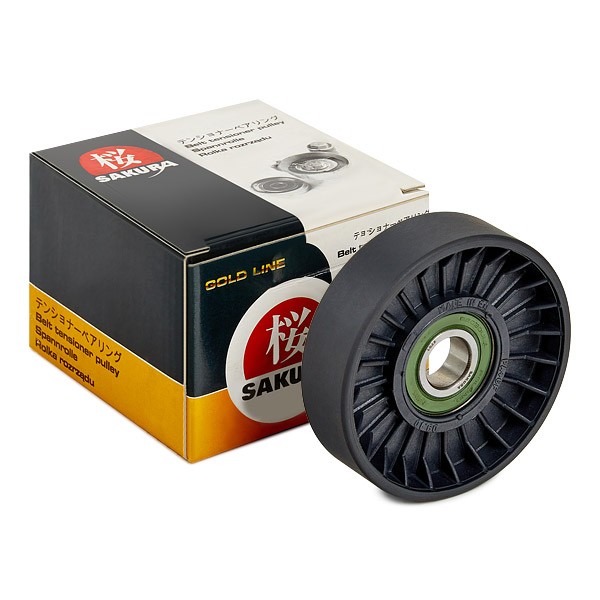 SAKURA Deflection / Guide Pulley, v-ribbed belt Article number: 1223985 cheaply
