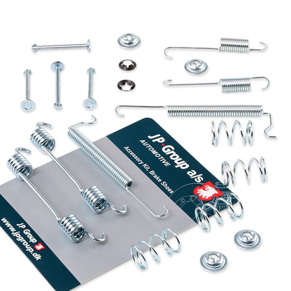 JP GROUP 1264001210 Accessory Kit, brake shoes CORSA 1.2 Twinport (F08, F68) 80 PS Petrol 2006