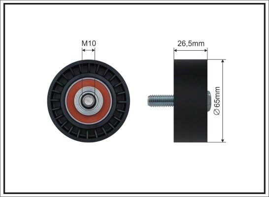 CAFFARO Tensioner pulley Article number: 13-99 cheaply