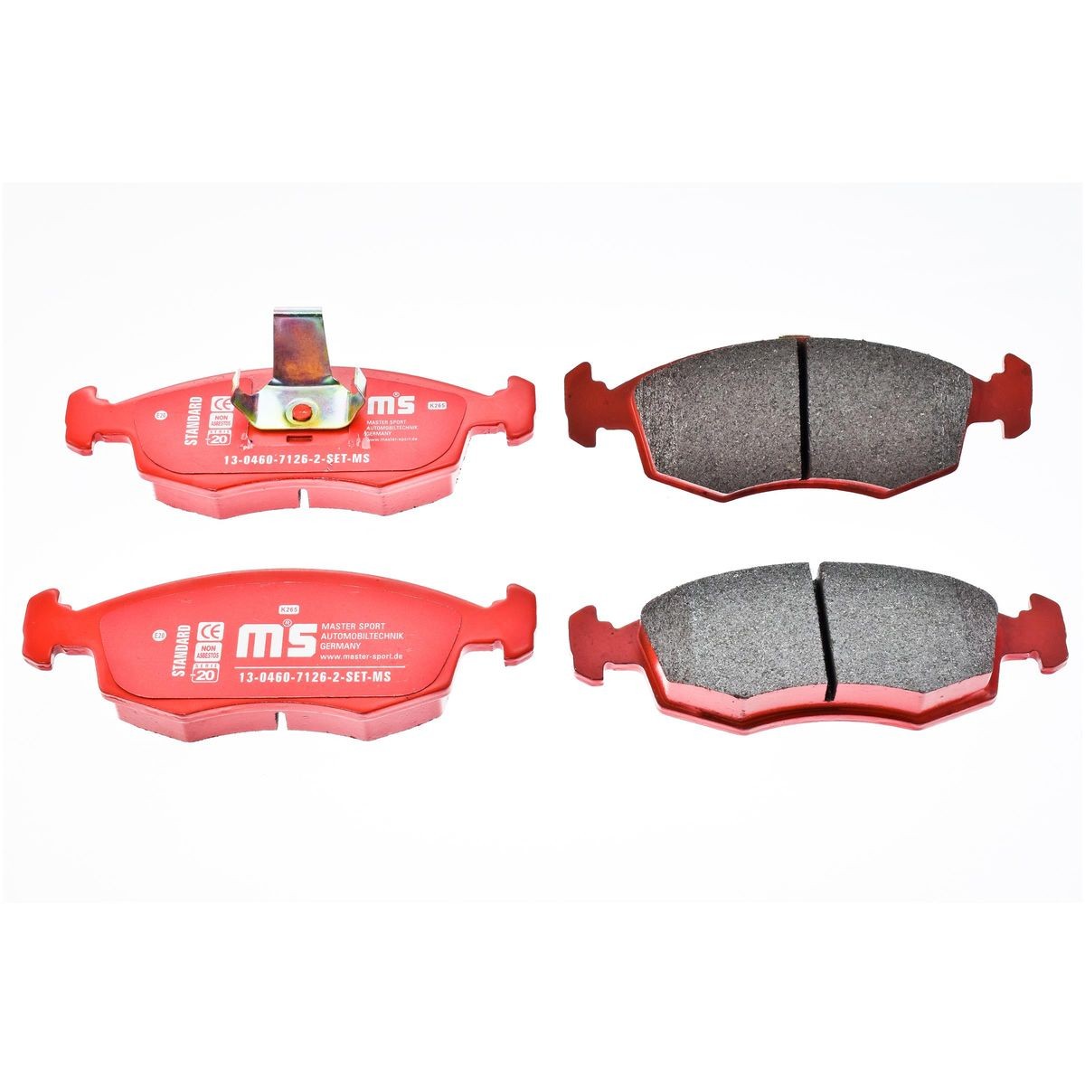 MASTER-SPORT Brake pad set Article number: 13046071262-SET-MS cheaply