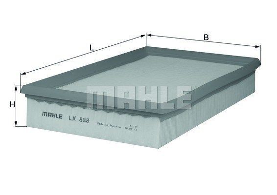 MAGNETI MARELLI Air filter Article number: 154084374360 cheaply