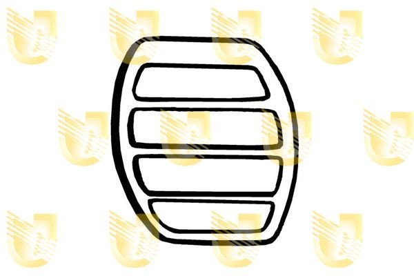 UNIGOM Brake Pedal Pad Article number: 155031 cheaply