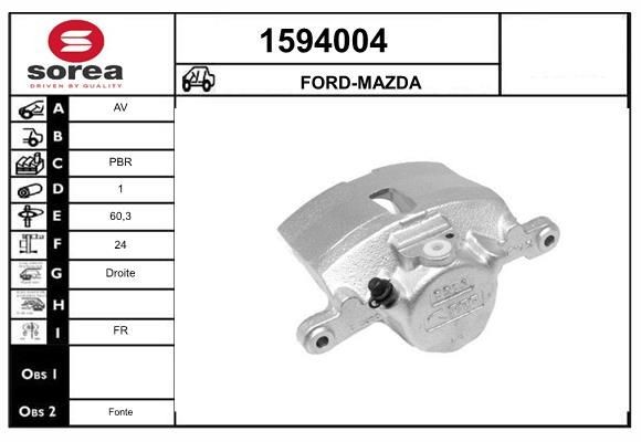 SNRA Brake caliper Article number: 1594004 cheaply