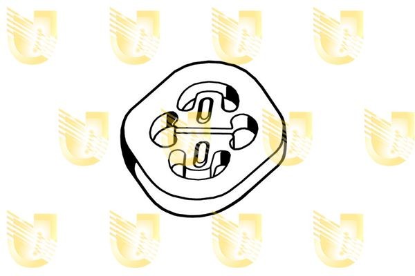 UNIGOM Rubber Strip, exhaust system Article number: 165102 cheaply