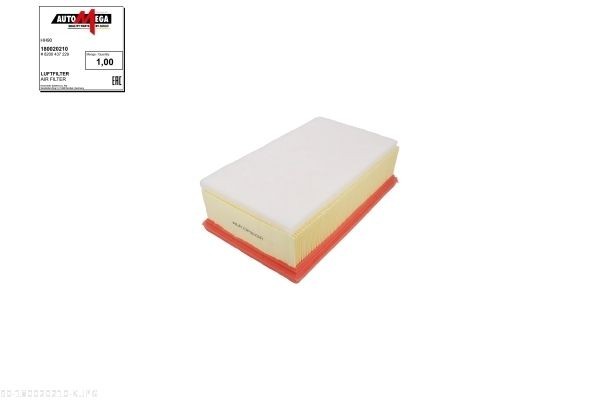 AUTOMEGA Air filter Article number: 180020210 cheaply