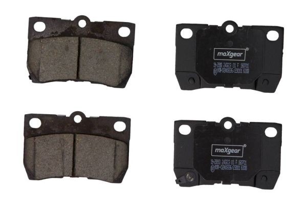 MAXGEAR Brake pad set Article number: 19-2893 cheaply