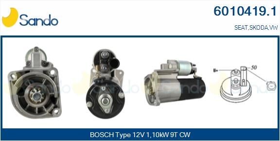 SANDO Alternator Article number: 2015237.2 cheaply
