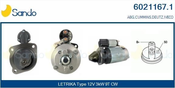 SANDO Alternator Article number: 2035232.0 cheaply