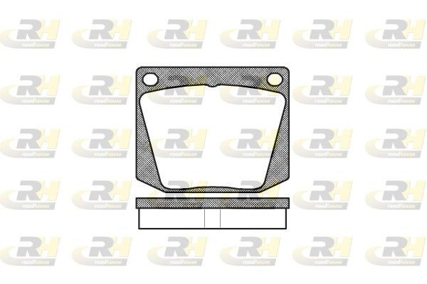 ROADHOUSE Brake pad set Article number: 2038.00 cheaply