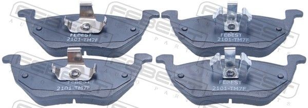 FEBEST Brake pad set Article number: 2101-TM7F cheaply