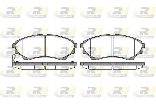 ROADHOUSE Brake pad set Article number: 21151.00 cheaply