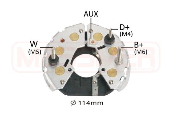 MESSMER Rectifier, alternator Article number: 216052 cheaply
