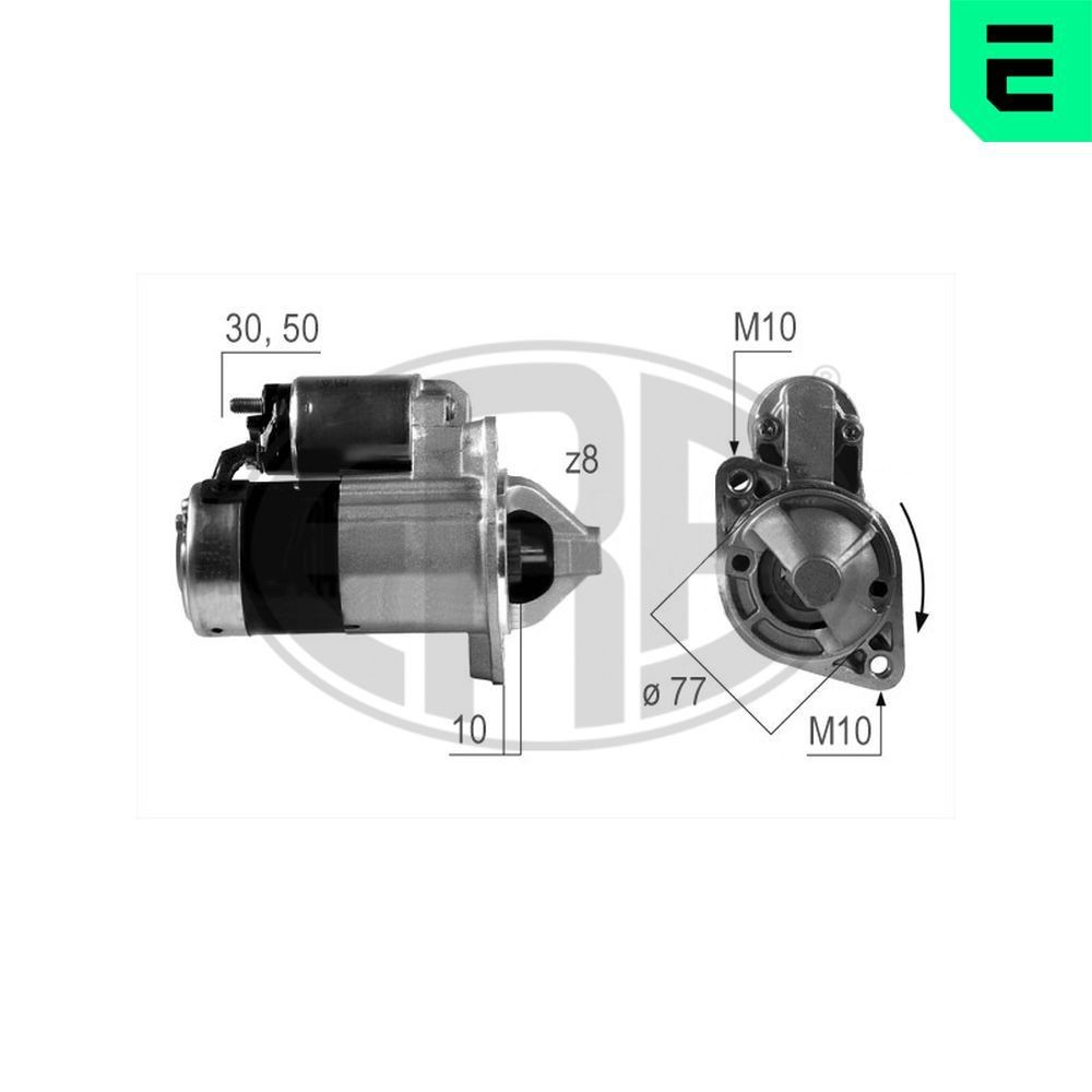 ERA Starter motor Article number: 220503 cheaply