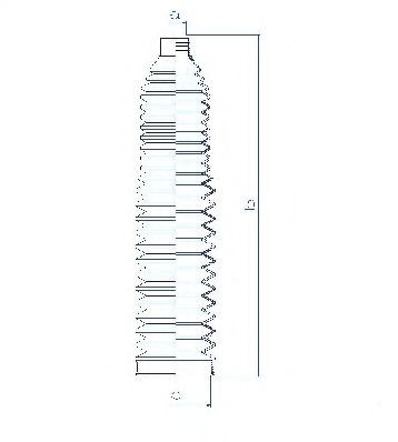 SPIDAN Steering rack gaiter Article number: 84114 cheaply