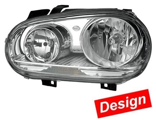 HELLA Headlight set Article number: 1EJ 009 292-811 cheaply