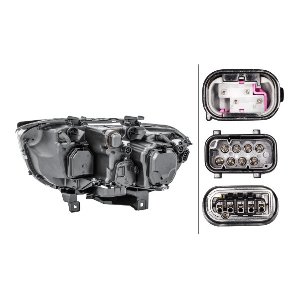 HELLA Headlight Article number: 1LL 158 086-011 cheaply