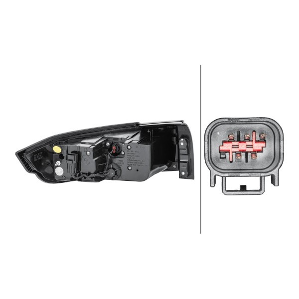 HELLA Rear light Article number: 2SK 012 379-421 cheaply