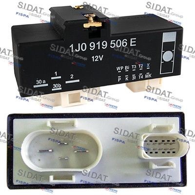 SIDAT Relay, radiator fan castor Article number: 3.240144 cheaply