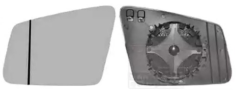 VAN WEZEL Mirror Glass, outside mirror Article number: 3044837 cheaply