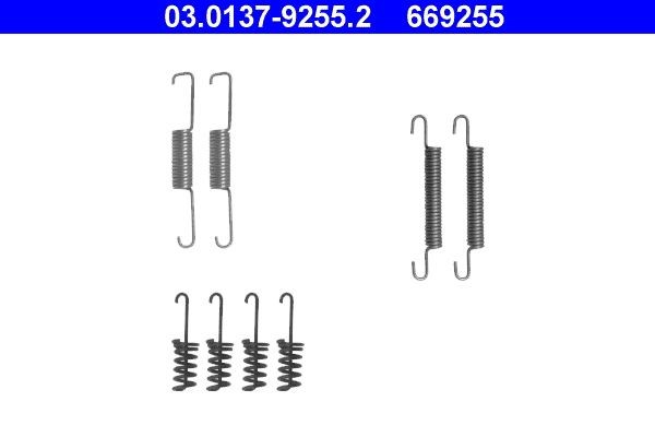 ATE 03.0137-9255.2 Lisakomplekt, seisupiduriklotsid LT 2.5 TDI 90 HP Diisel 2006