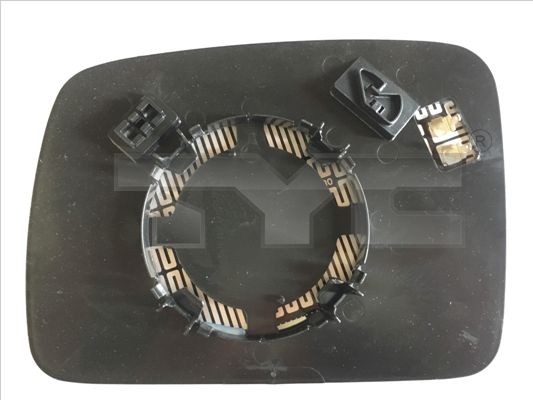 TYC Mirror Glass, outside mirror Article number: 329-0025-1 cheaply