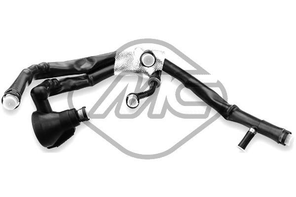 Metalcaucho Crankcase breather hose Article number: 35055 cheaply