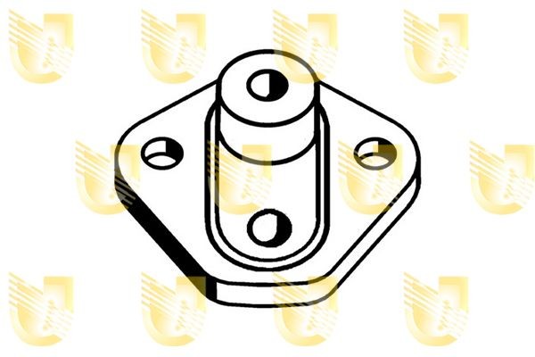 UNIGOM 351448 Support, pompe à carburant ALFASUD 1.3 (902) 79 CH Essence 1989