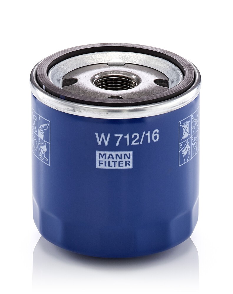 MANN-FILTER Oliefilter Varenummer: W 712/16 billige