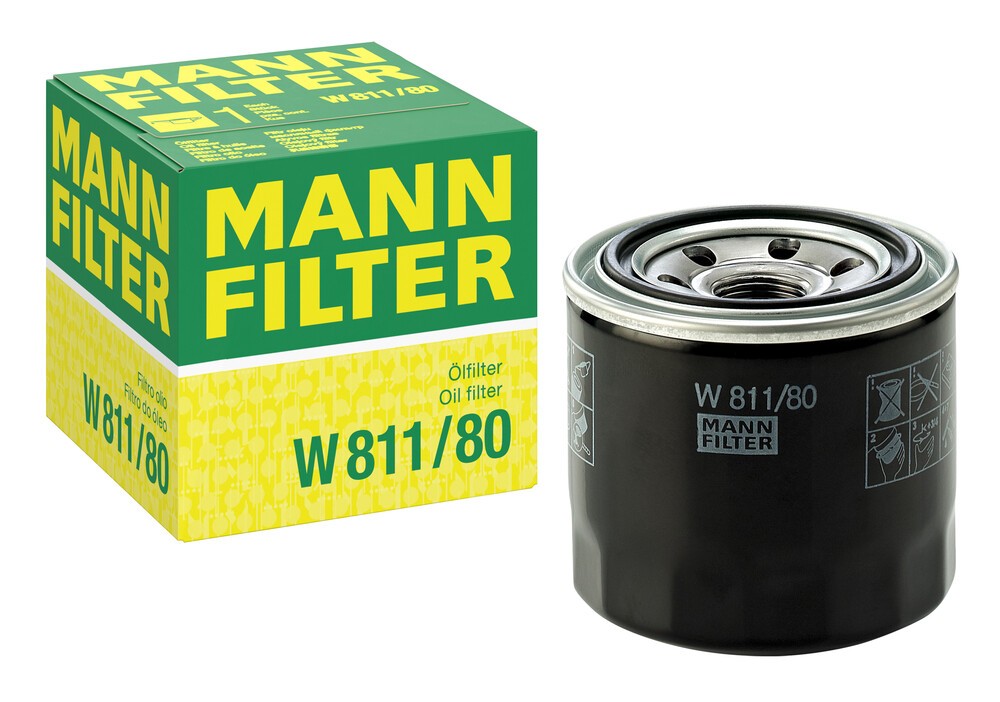 MANN-FILTER Õlifilter Artikli number: W 811/80 soodsalt