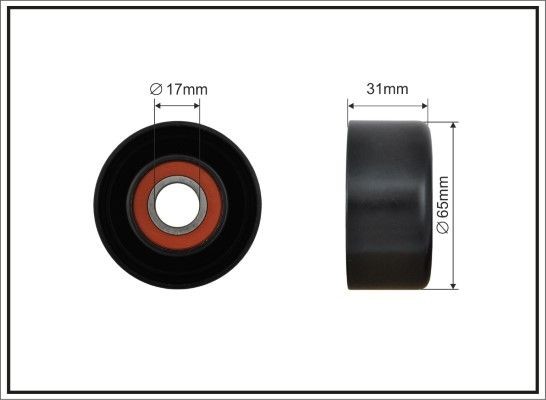 CAFFARO Tensioner pulley Article number: 366-00 cheaply
