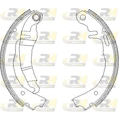 ROADHOUSE Brake Shoe Set Article number: 4006.00 cheaply
