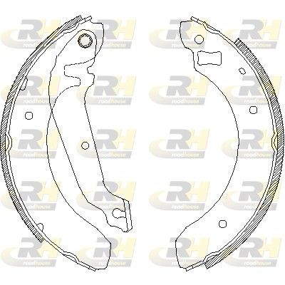 ROADHOUSE Brake Shoe Set Article number: 4062.00 cheaply