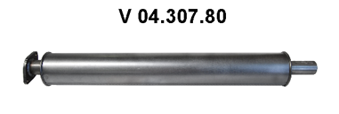 EBERSPÄCHER Front Silencer Article number: 04.307.80 cheaply