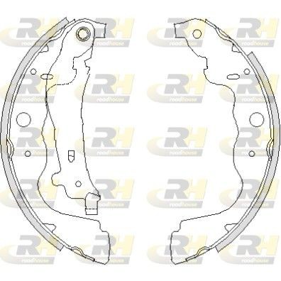 ROADHOUSE Brake Shoe Set Article number: 4237.00 cheaply