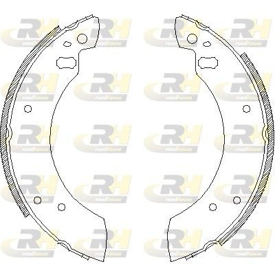 ROADHOUSE Brake Shoe Set Article number: 4254.00 cheaply