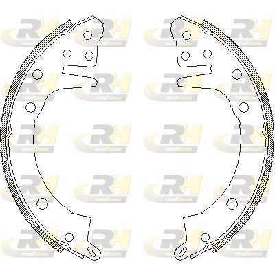 ROADHOUSE Brake Shoe Set Article number: 4326.00 cheaply