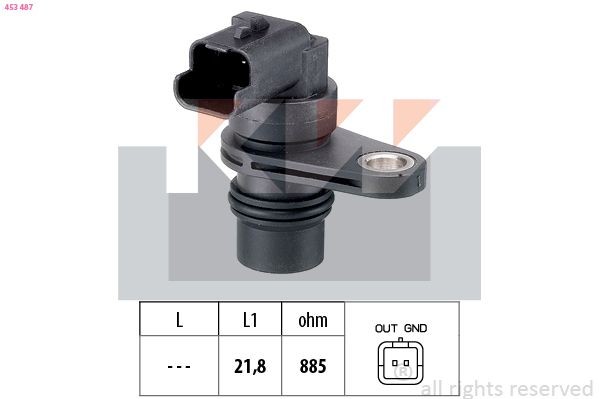 KW Crankshaft sensor Article number: 453 487 cheaply