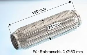EBERSPÄCHER Flex Hose, exhaust system Article number: 99.003.79 cheaply