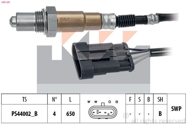 KW Lambda sensor Article number: 498 241 cheaply