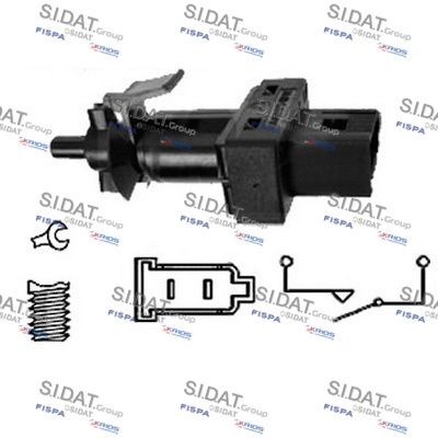 FISPA Brake Light Switch Article number: 5.140093 cheaply
